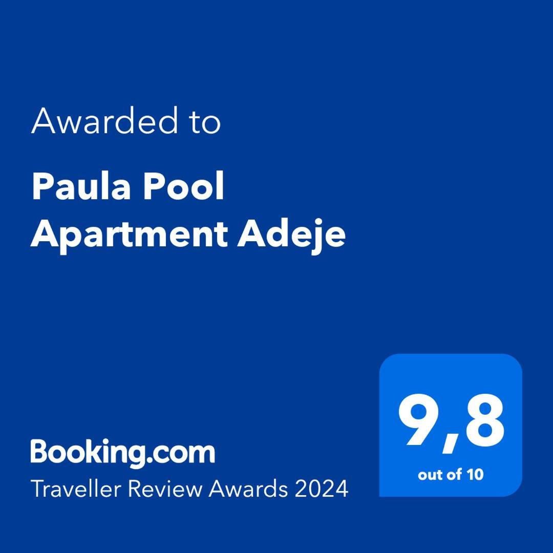 Paula Pool Apartment Adeje アデヘ エクステリア 写真